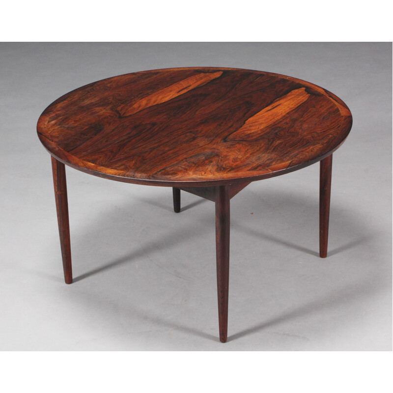 Vintage Rosewood Round table - 1960s