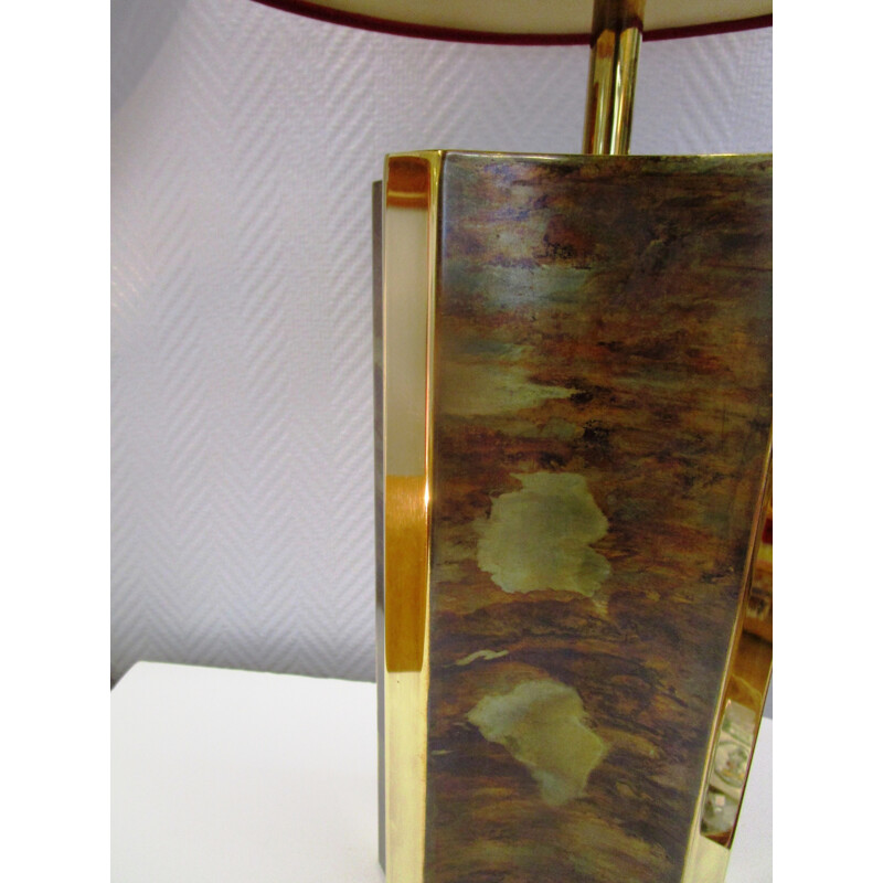 Vintage brass table lamp by Baguès Paris - 1980s