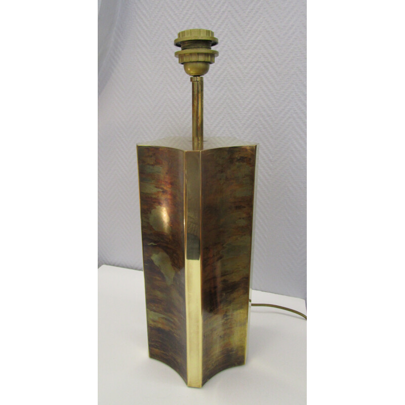 Vintage brass table lamp by Baguès Paris - 1980s