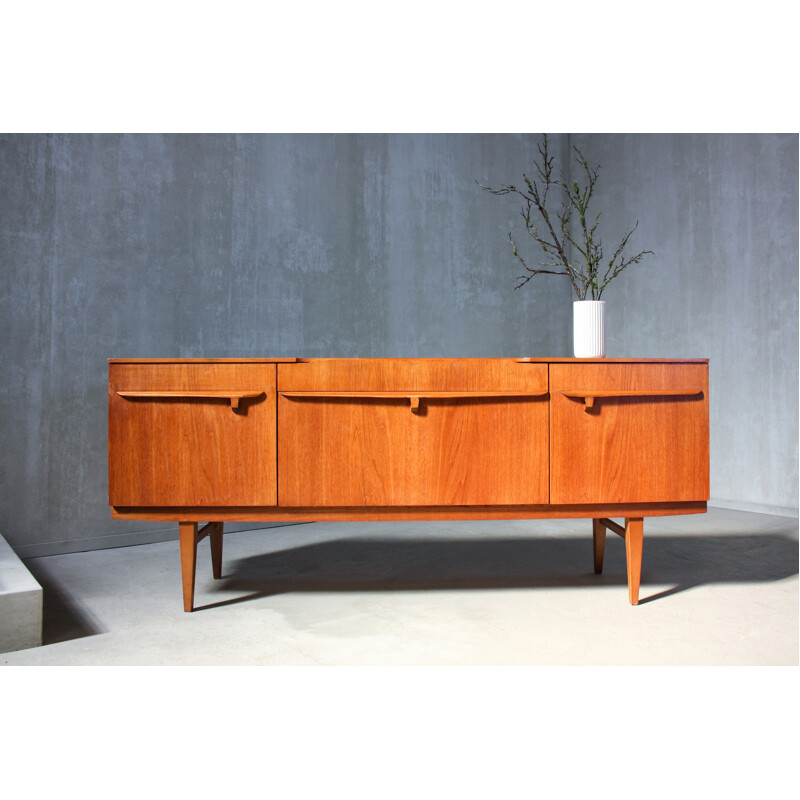 Vintage English Teak Sideboard - 1960s