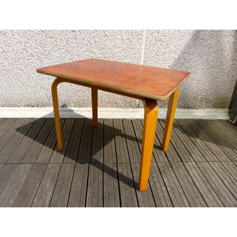 Mid century modern desk and two children’s chairs - 1950s