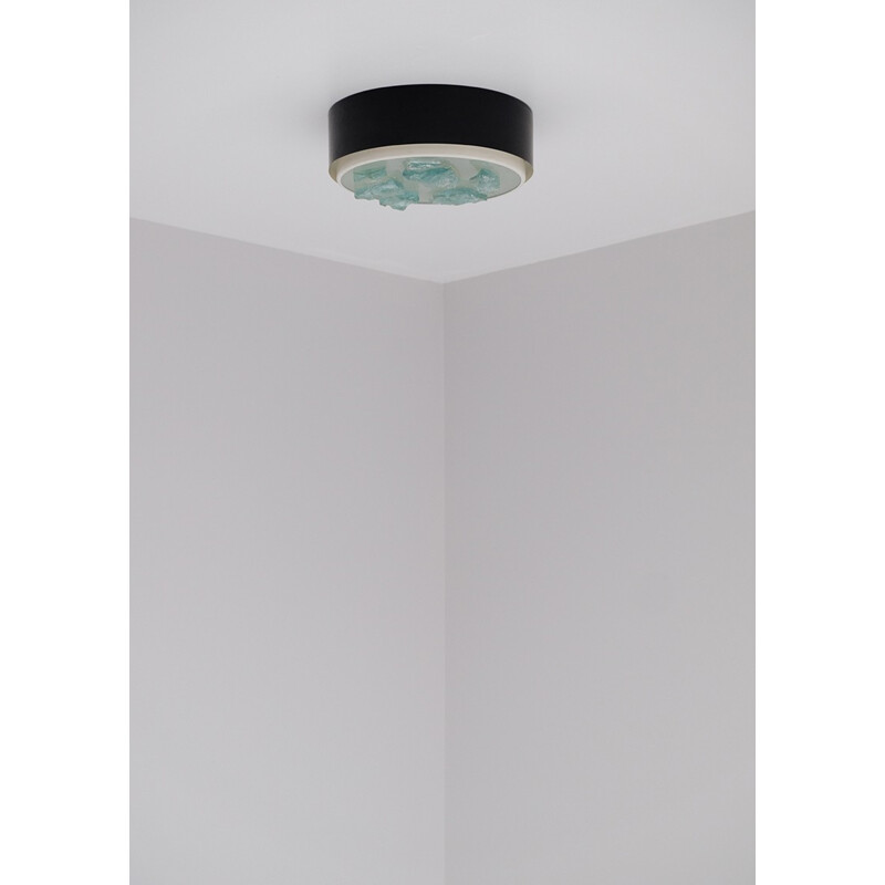Vintage minimalist ceiling lamp by Raak Amsterdam - 1960s