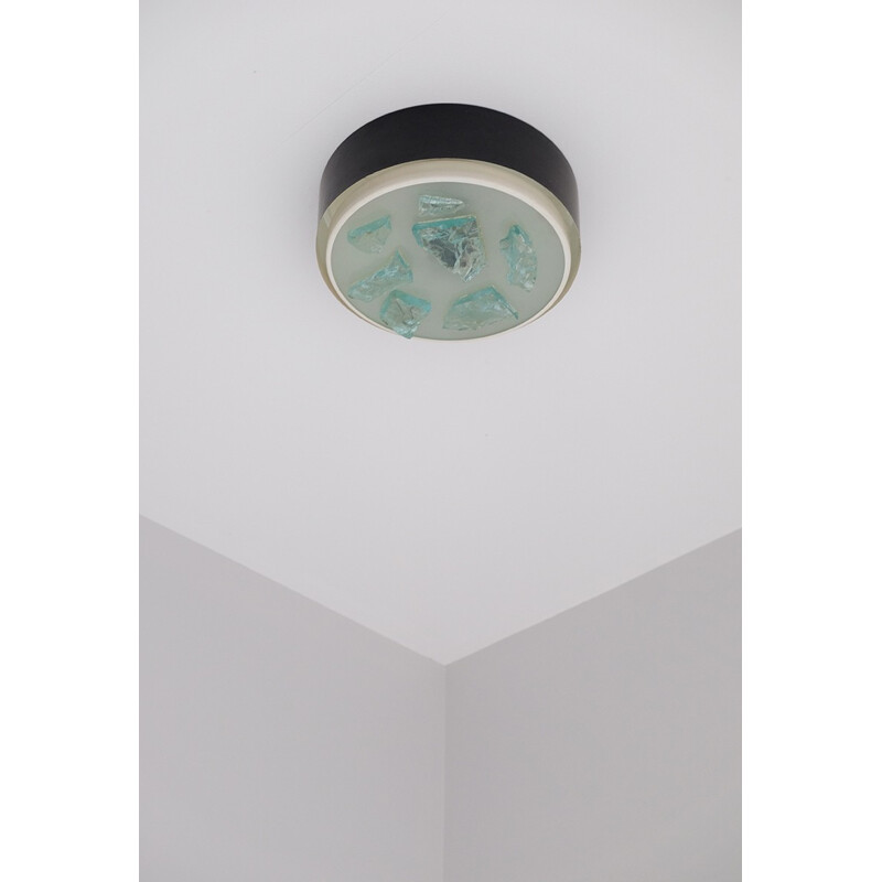 Vintage minimalist ceiling lamp by Raak Amsterdam - 1960s