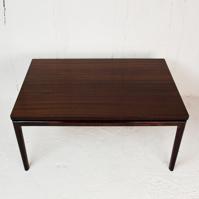 Danish coffee table in mahogany, Ole WANSCHER - 1960s