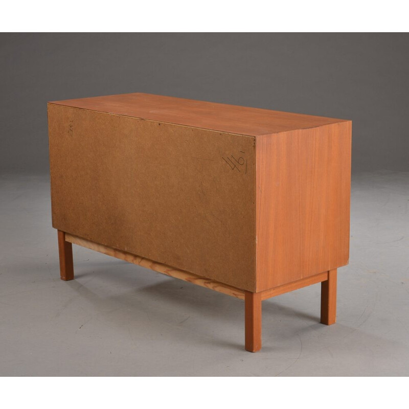 Vintage teak sideboard with 4 drawers - 1960s