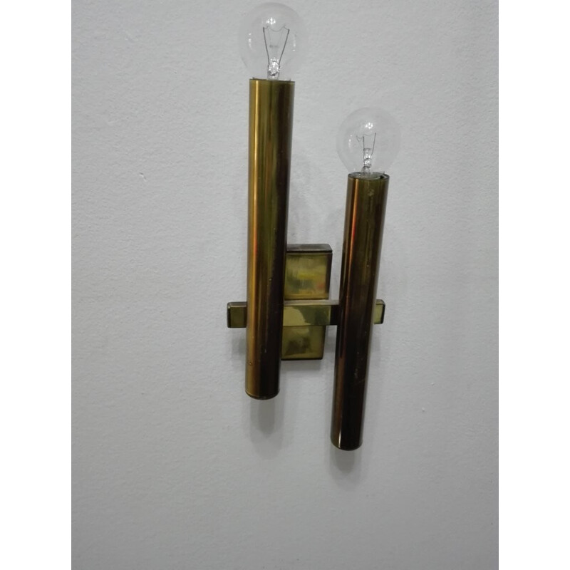 Set of 2 wall lamp by Gaetano Sciolari - 1960s