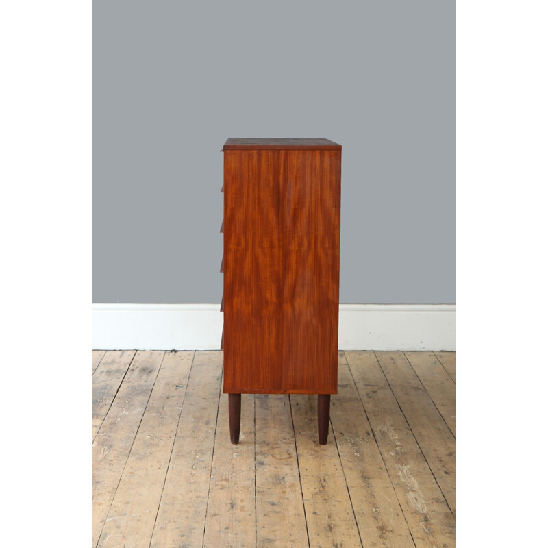 Danish Vintage Teak Chest of Drawers - 1950s