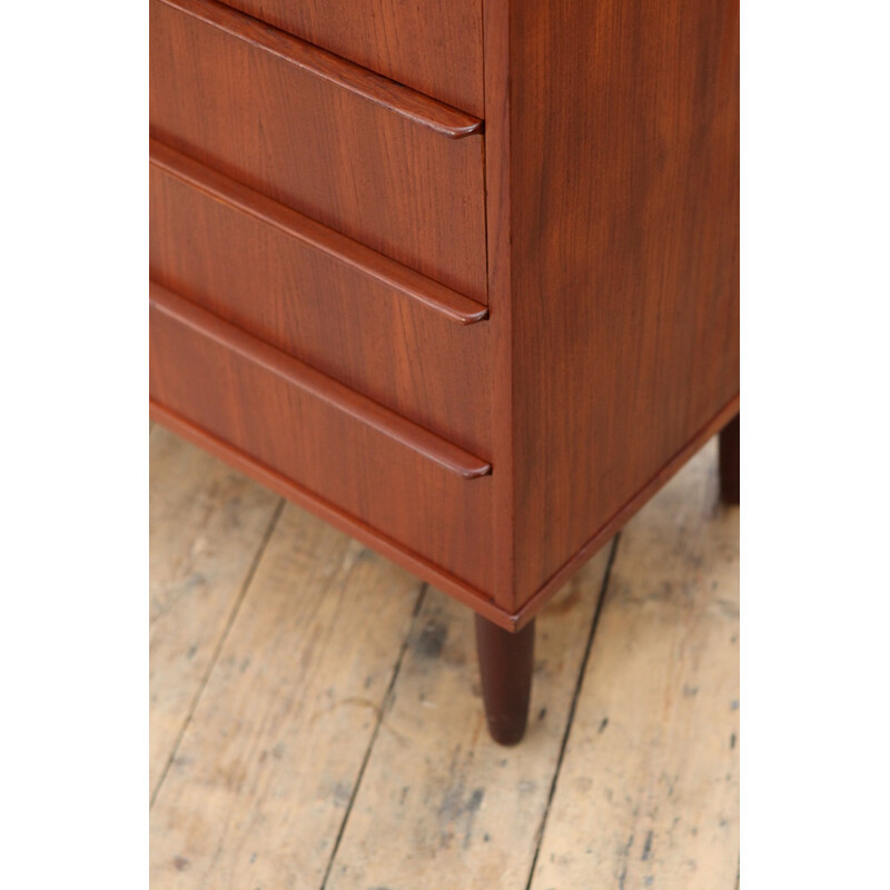 Danish Vintage Teak Chest of Drawers - 1950s