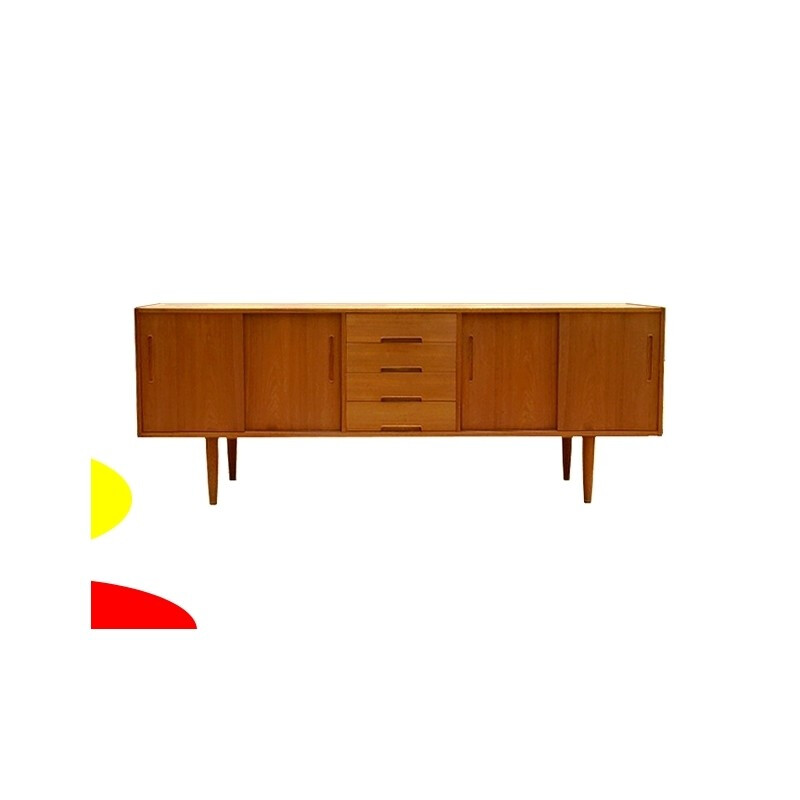 Vintage Swedish sideboard by Nils Jonsson for Troeds - 1960s