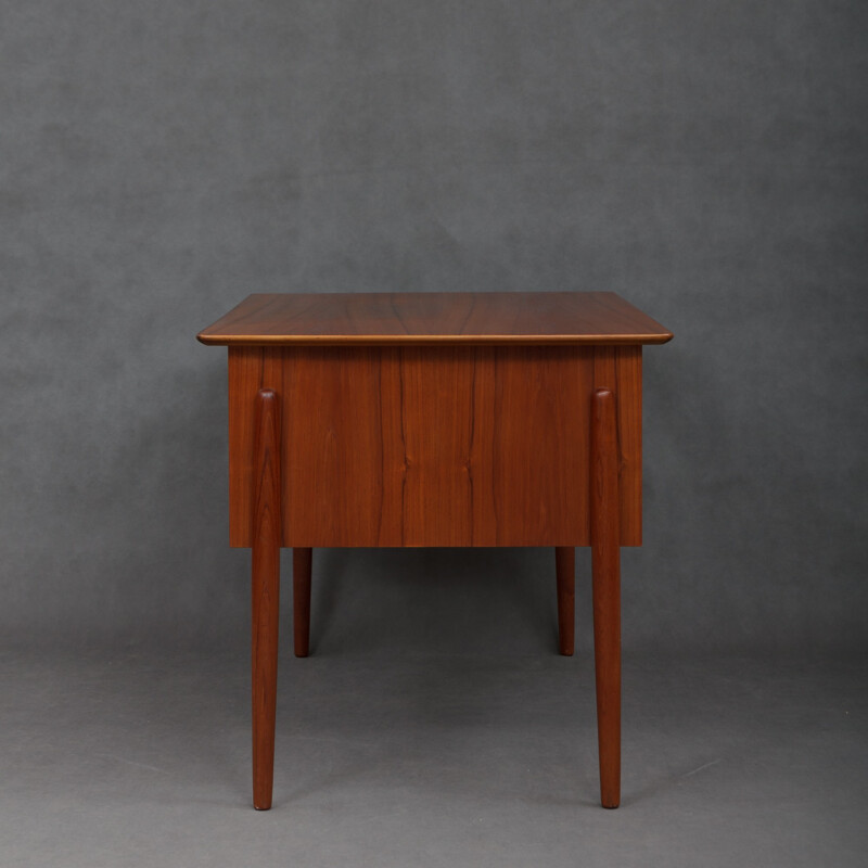 Danish vintage teak desk - 1960s