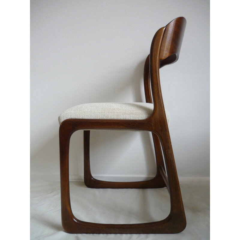 Suite de 4 chaises Baumann vintage - 1960
