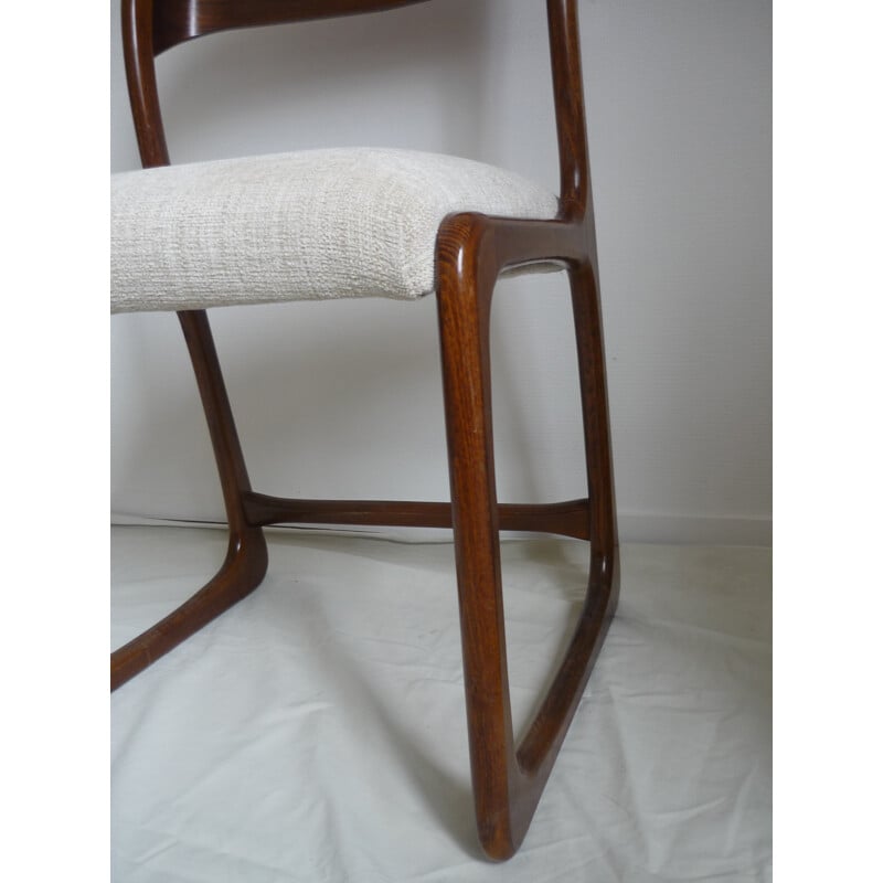 Set of 4 vintage Baumann chairs - 1960s