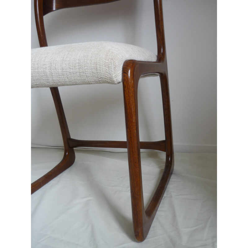 Suite de 4 chaises Baumann vintage - 1960