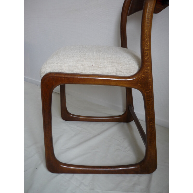 Suite de 4 chaises Baumann vintage - 1960