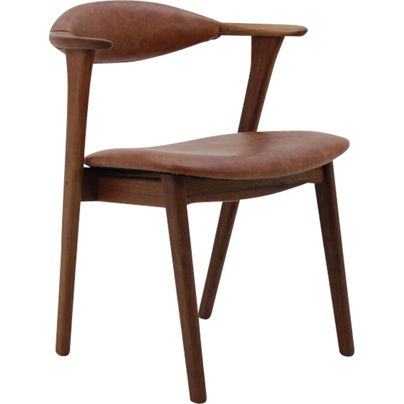 Vintage Teak Chair by Erik Kirkegaard for Høng Stolefabrik - 1960s
