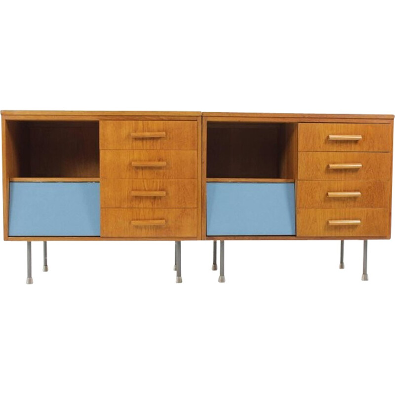 Set of Two Vintage Sideboards from Czech Republic - 1960s