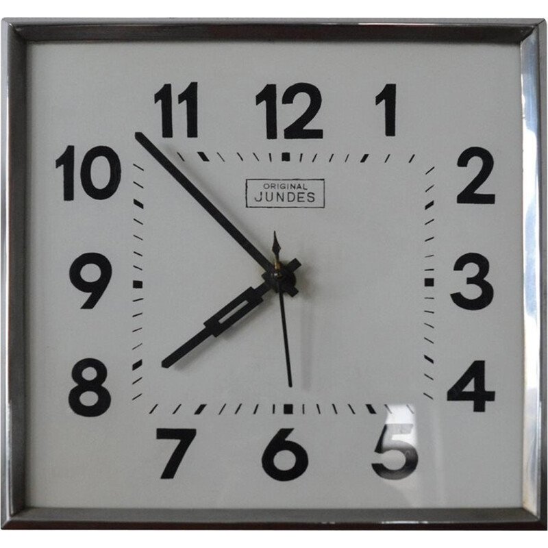 Horloge Murale vintage authentique de Jundes - 1950