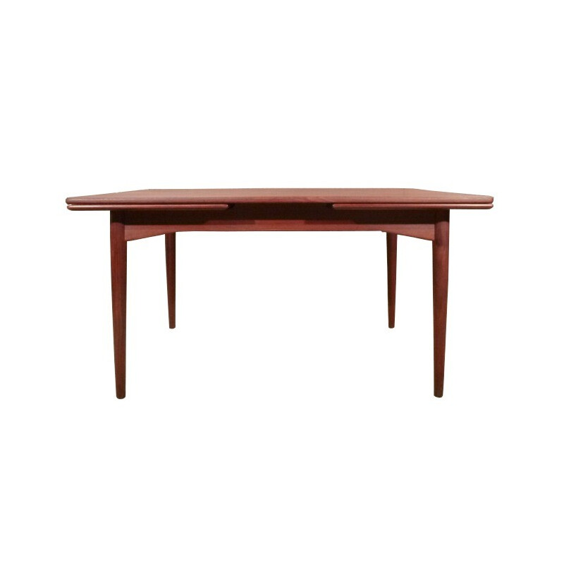 Scandinavian teak dining table, Gunni OMANN - 1960s