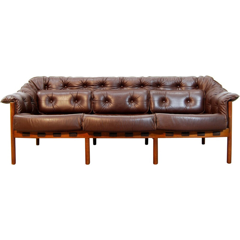 Vintage Swedish Sofa by Arne Norell for Coja - 1960s