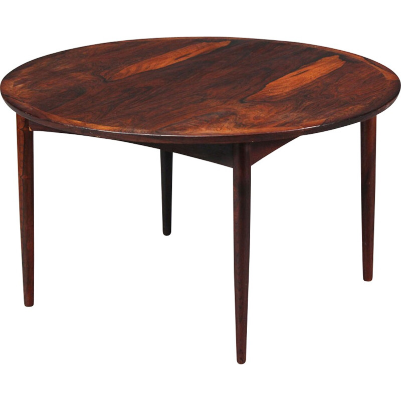 Vintage Rosewood Round table - 1960s