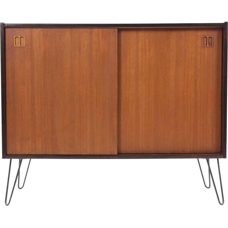 Vintage Upcycled Danish Teak Cabinet - 1960s