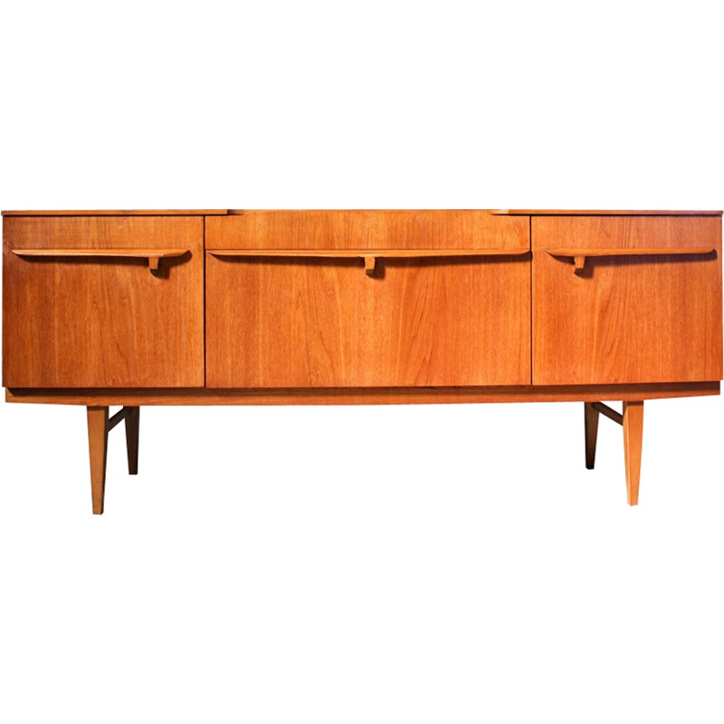 Vintage English Teak Sideboard - 1960s