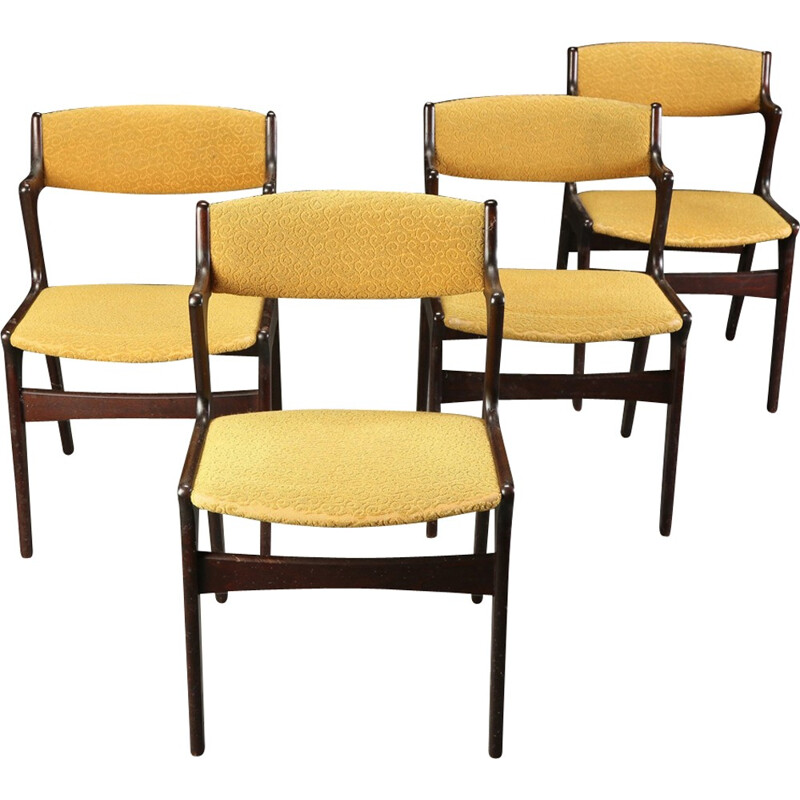 Suite de 4 Chaises vintage de salle à manger "Nova" - 1960