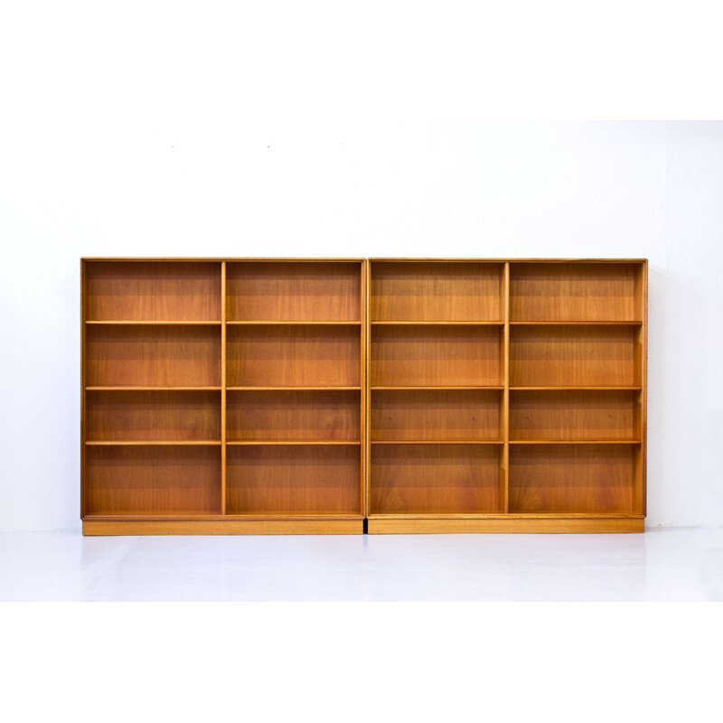 Bookshelves in Teak & Oak by Bertil Fridhagen for Bodafors - 1962