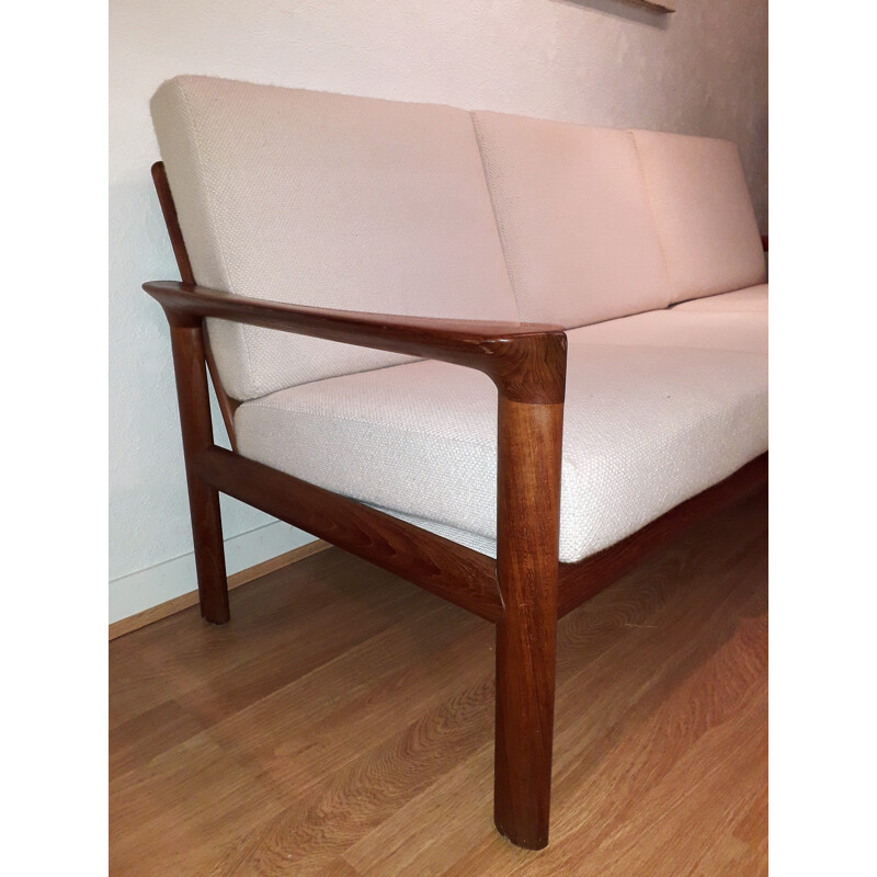 Vintage scandinavian 3-seater sofa "Borneo" by Sven Ellekaer for Komfort - 1960s