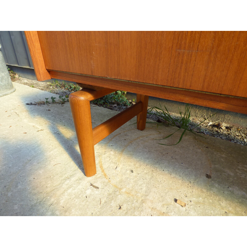 Small vintage scandinavian teak sideboard - 1960s