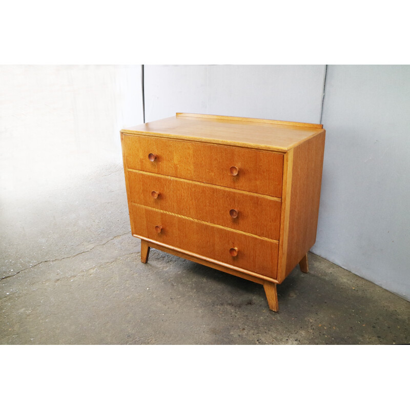 Vintage english chest of drawers for Meredrew - 1960s