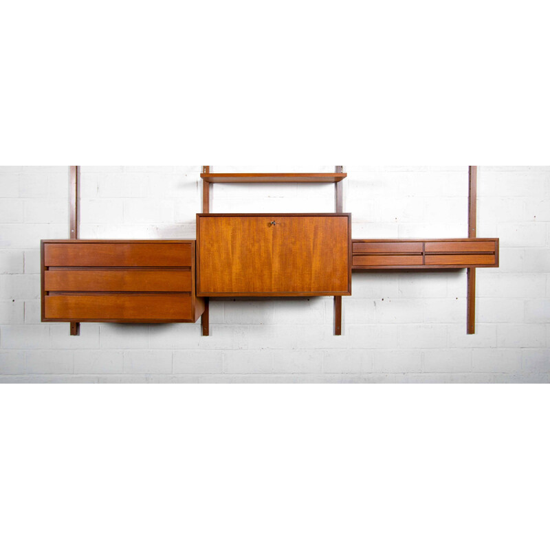 Vintage Wall unit by Poul Cadovius - 1960s