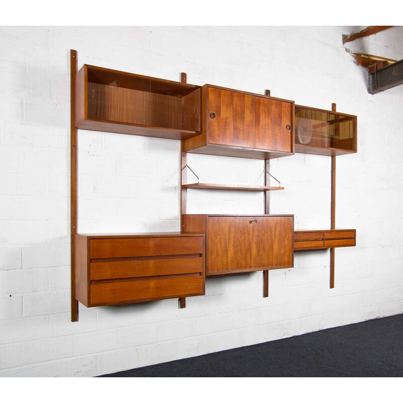 Vintage Wall unit by Poul Cadovius - 1960s