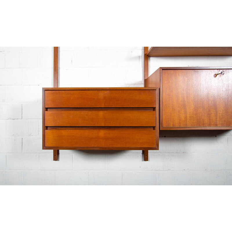 Vintage Wall unit by Poul Cadovius - 1960s