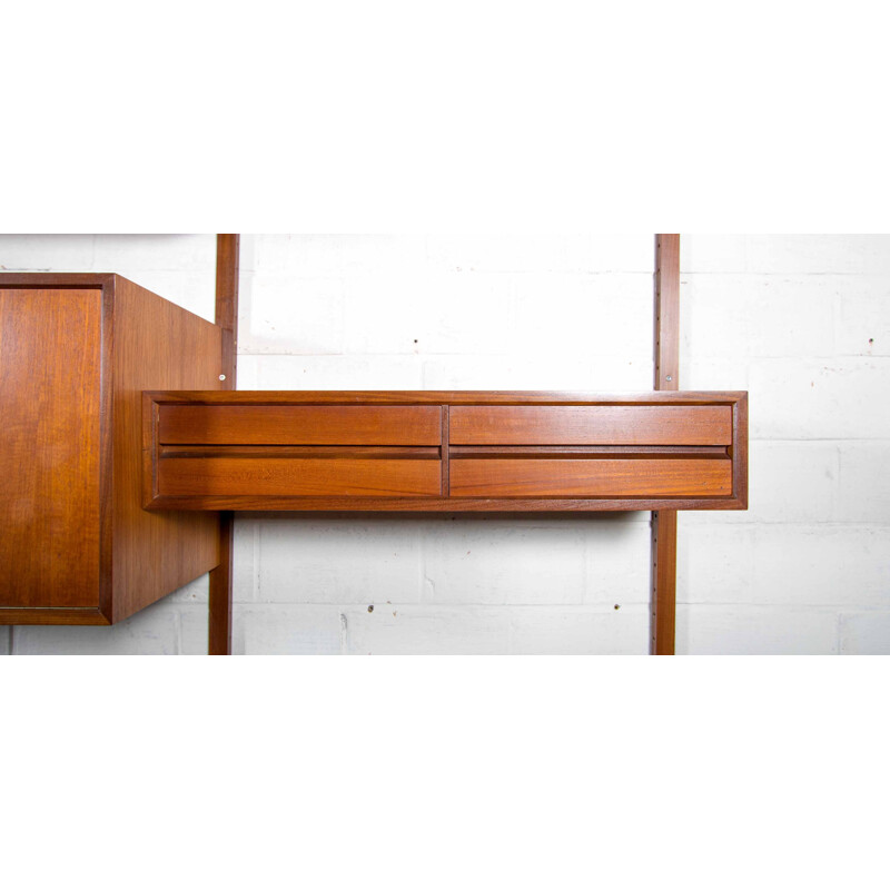 Vintage Wall unit by Poul Cadovius - 1960s