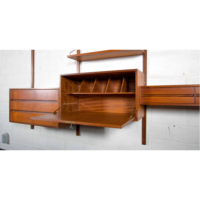 Vintage Wall unit by Poul Cadovius - 1960s