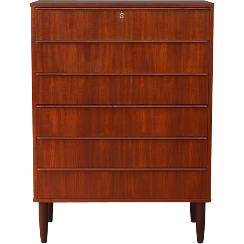 Danish Vintage Teak Chest of Drawers - 1950s