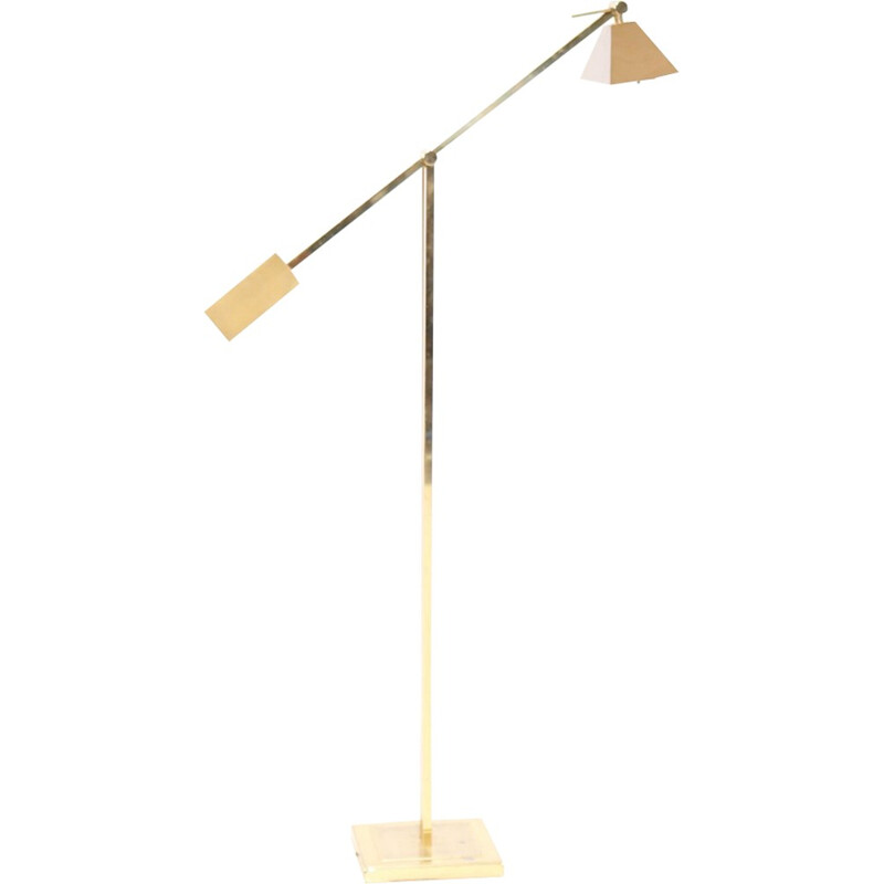 Vintage Brass floor lamp - 1960s