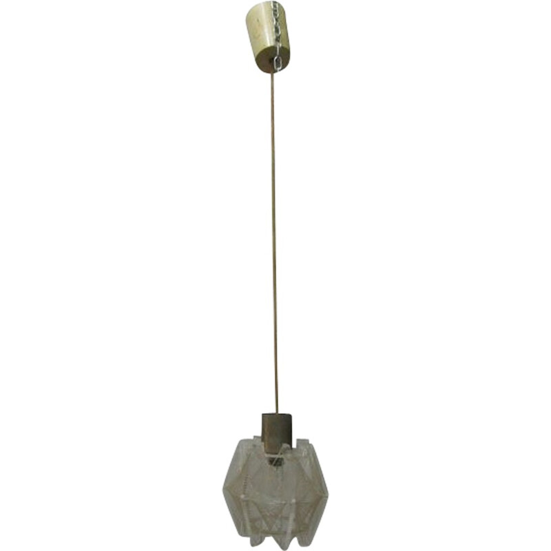 Vintage german pendant lamp by Paul Secon for Sompex - 1960s