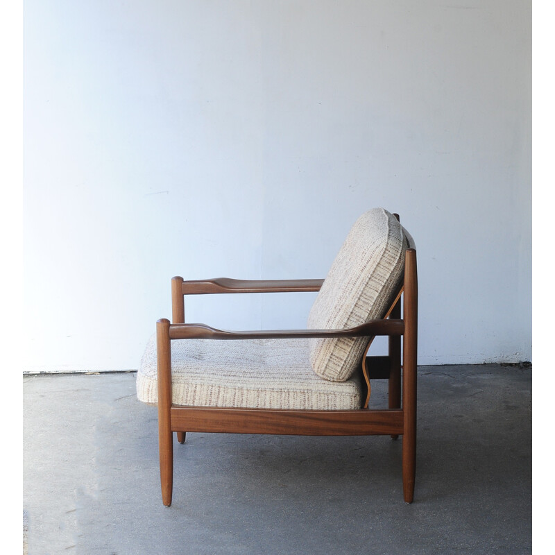 Set of 2 Scandinavian teak armchairs - 1960s