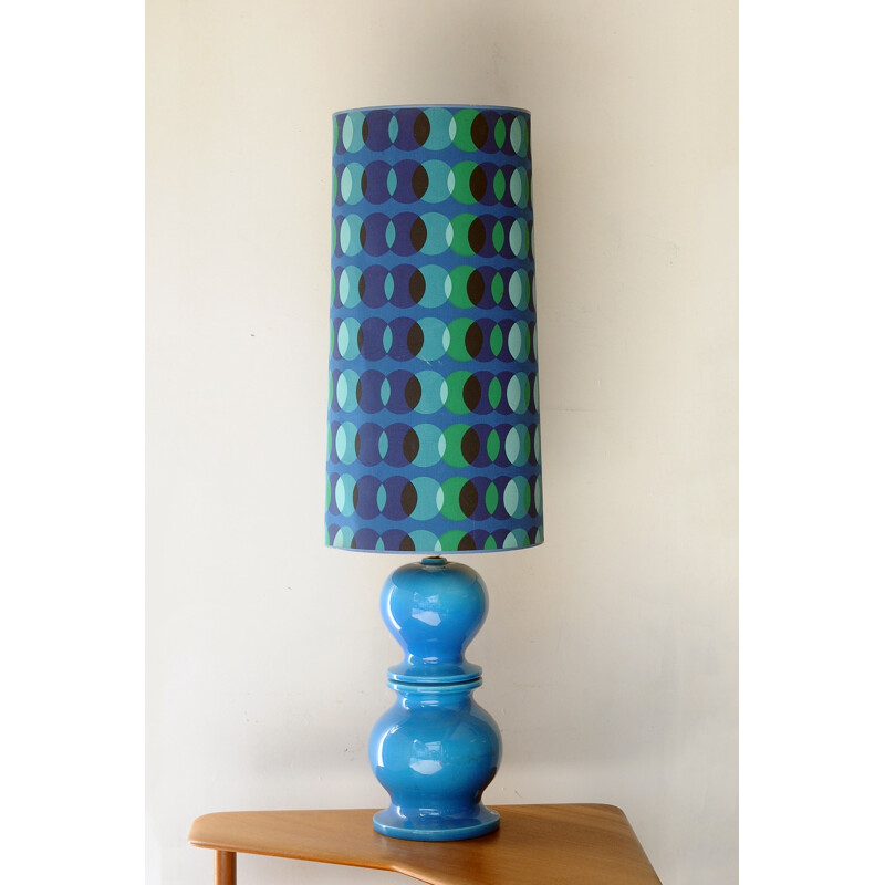 Vintage Large lamp with its lampshade - 1960s