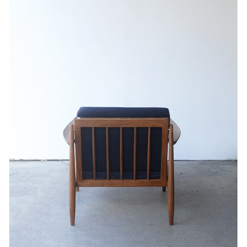 Scandinavian Vintage teak armchair by Arne Vodder for Gløstrup Mobelfabrik - 1960s