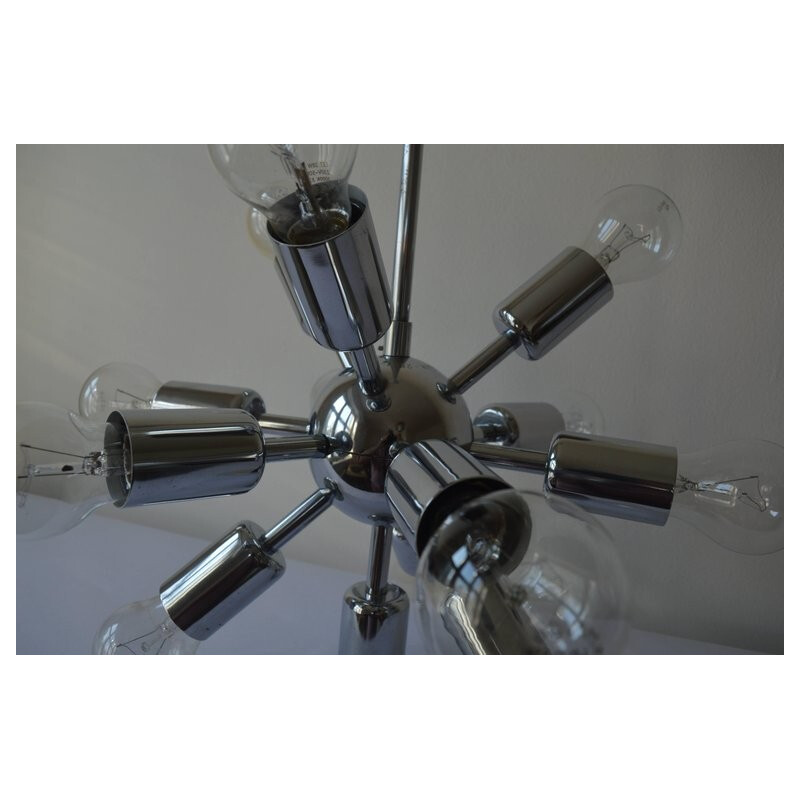 Vintage chandelier Sputnik - 1970s