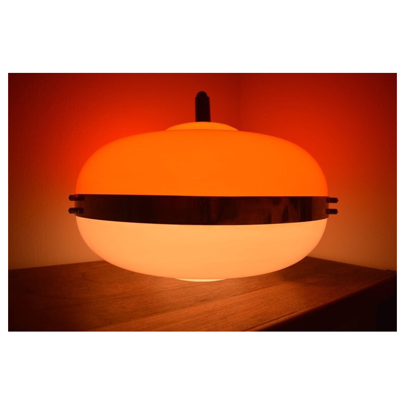 Vintage pendant light by Harvey Guzzini for UFO Meblo - 1970s