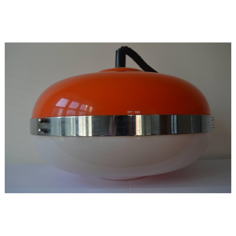 Vintage pendant light by Harvey Guzzini for UFO Meblo - 1970s