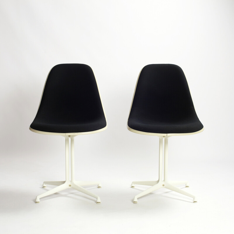 Pair of Eames foot chair La Fonda Vitra - 1970s