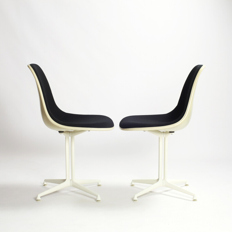 Pair of Eames foot chair La Fonda Vitra - 1970s