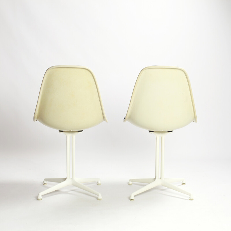 Pair of Eames foot chair La Fonda Vitra - 1970s