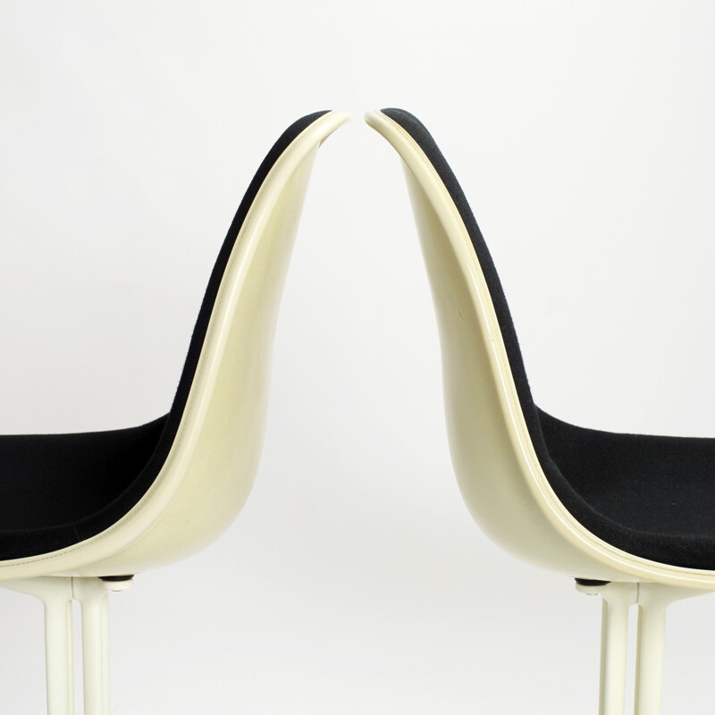 Pair of Eames foot chair La Fonda Vitra - 1970s