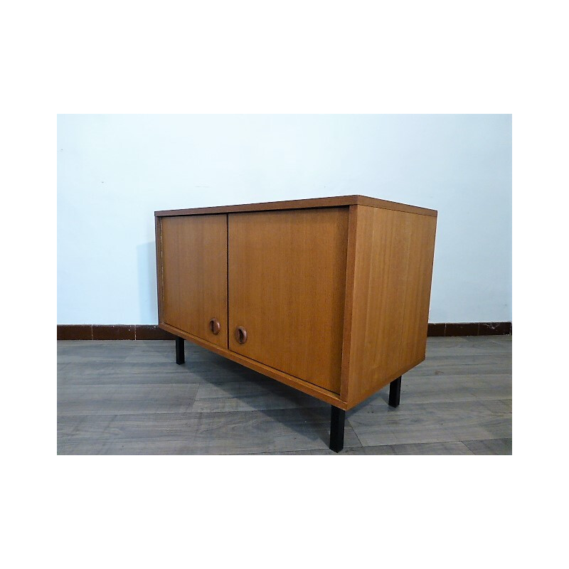 French Wood Vintage TV furniture - 1960s